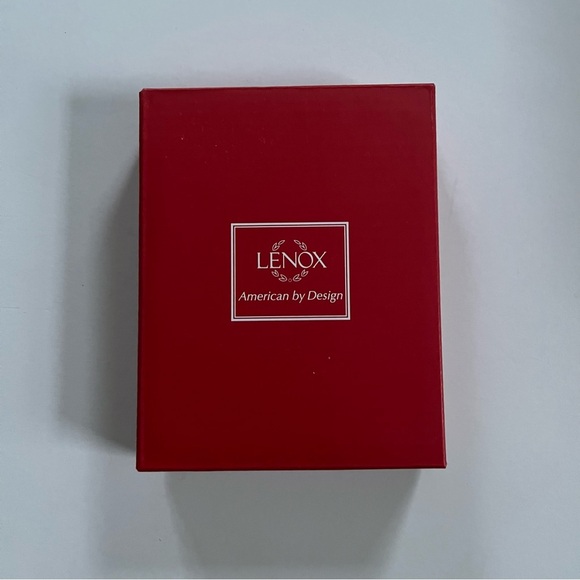 NIB Lenox Bejeweled Silver Plated Snowflake Ornament - Blue Faceted Crystal - Picture 2 of 7